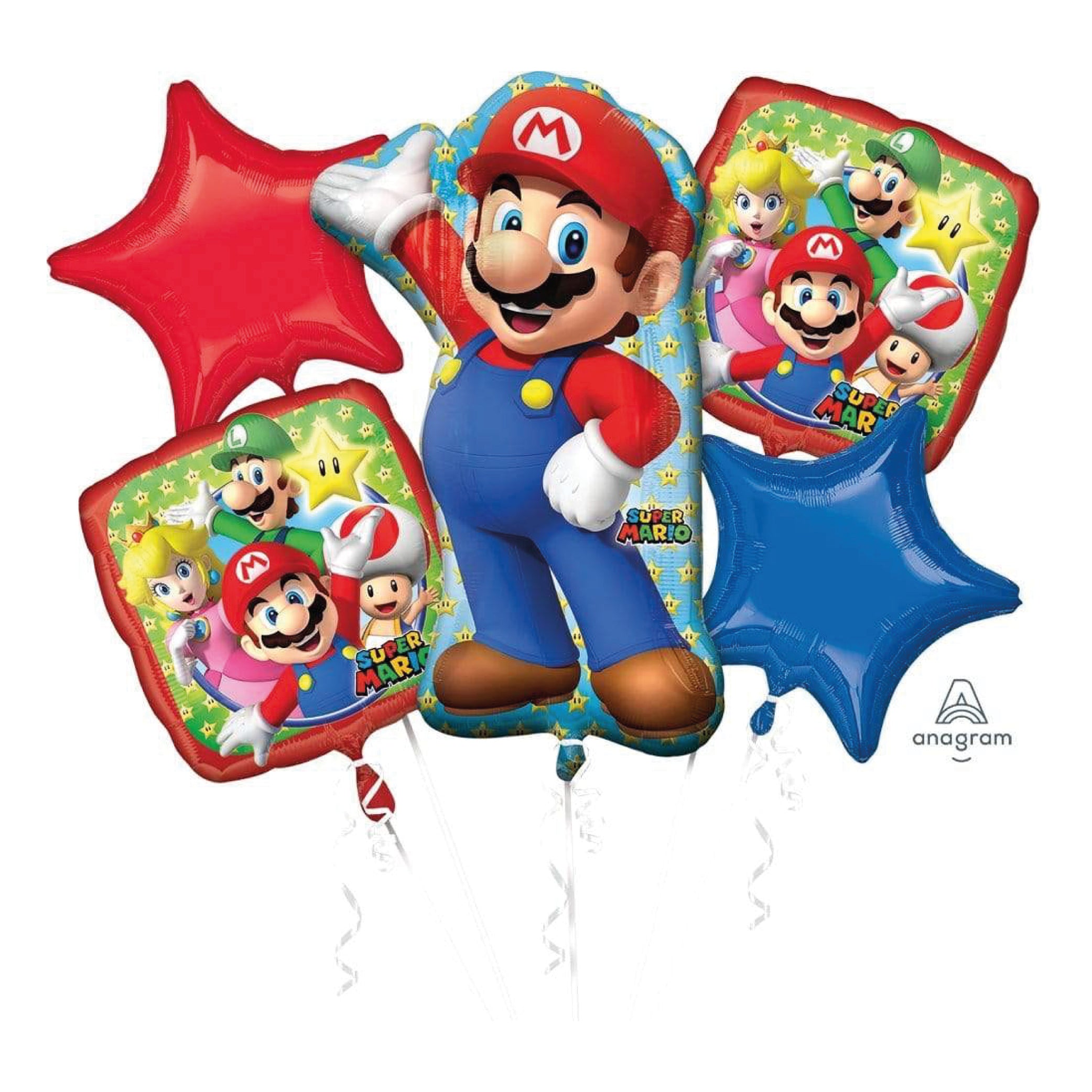 Globo Bouquet Super Mario C/5