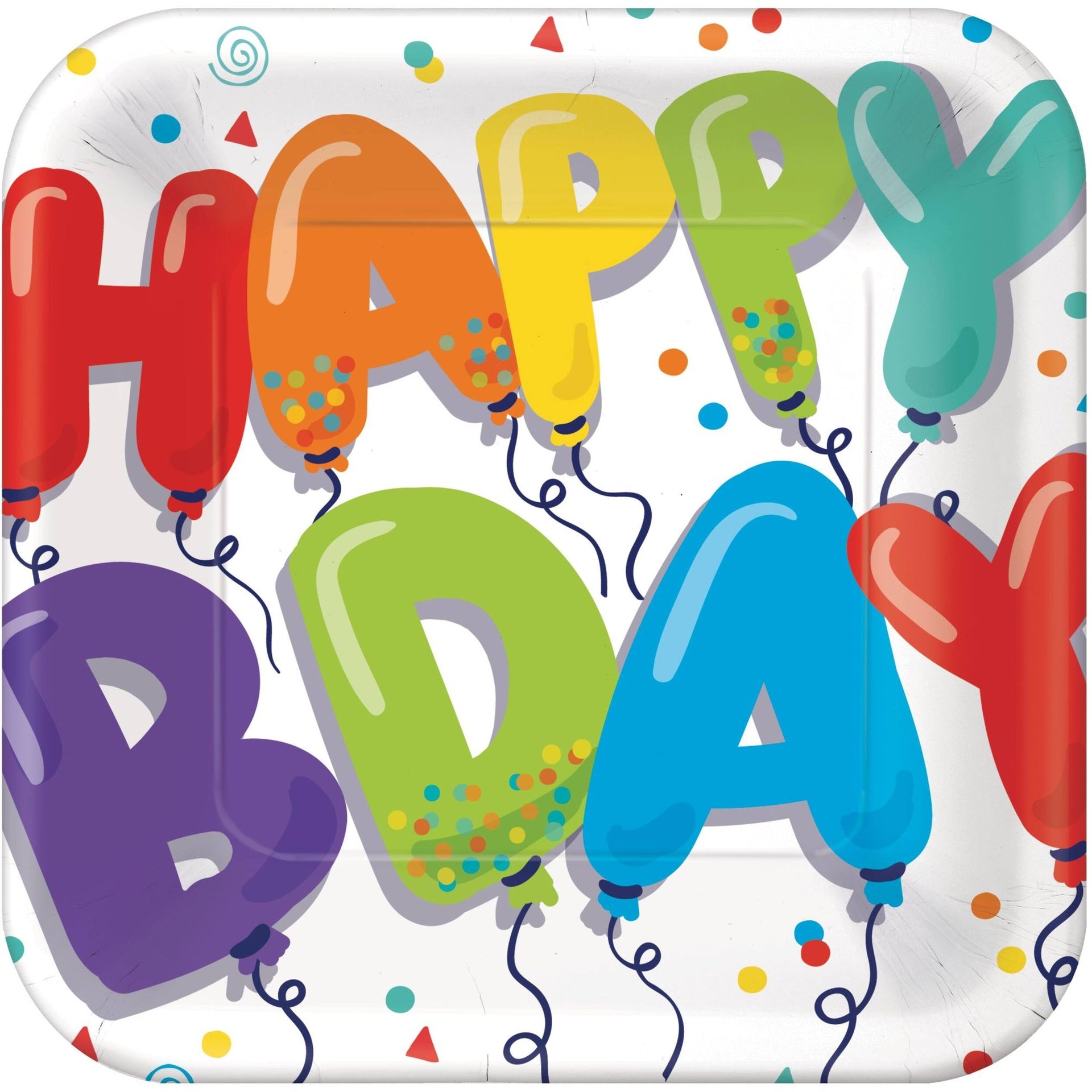 Plato 9" Balloon Birthday C/18