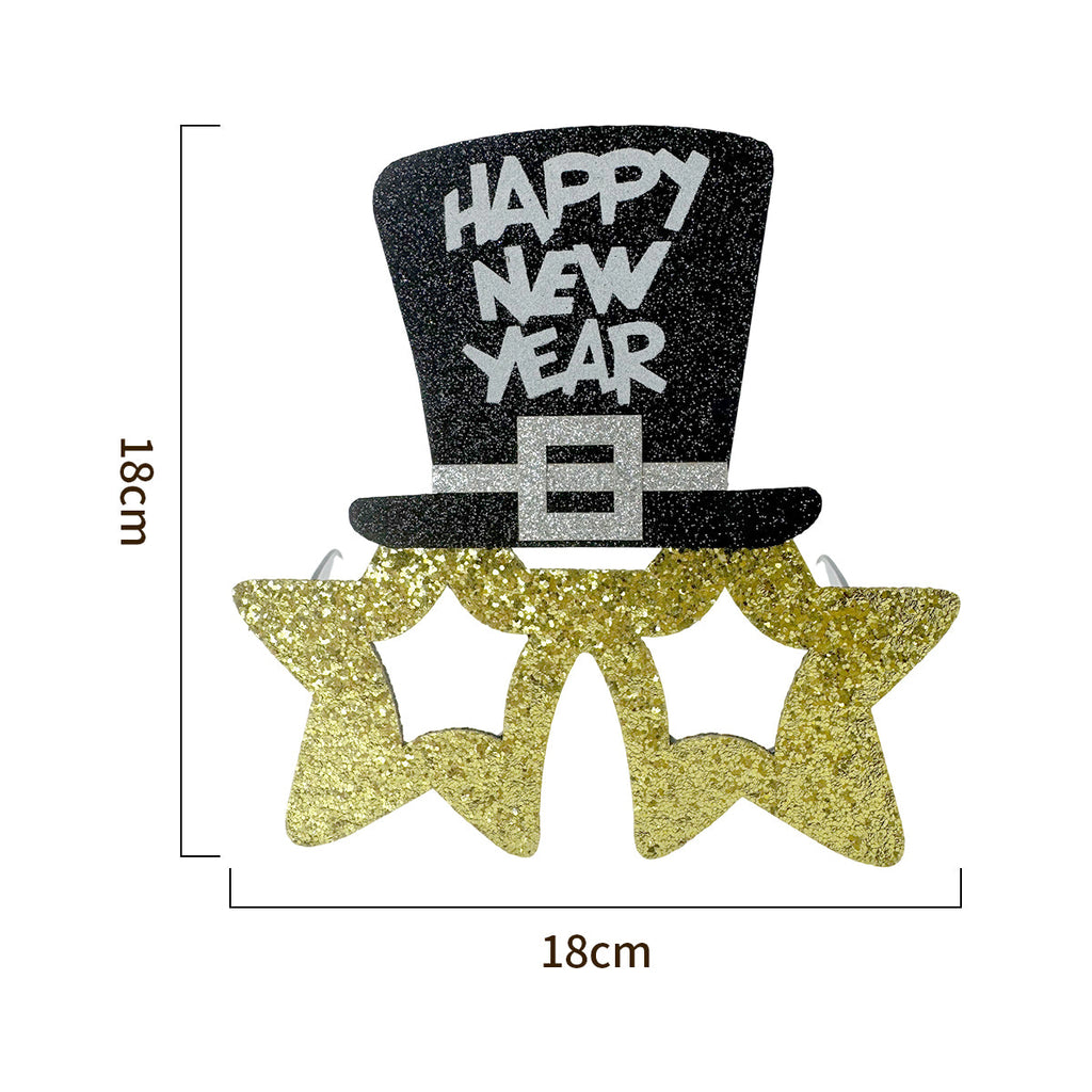 Happy New Year Glasses. C/1