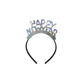 Iridescent Silver New Year's Tiara. C/4