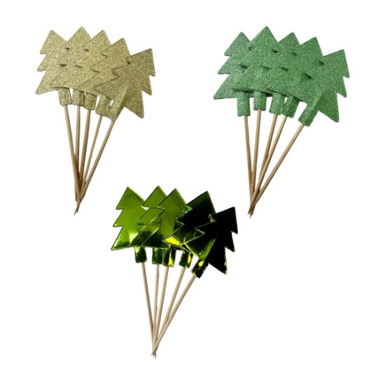 Palillos Árbol Navidad C/15