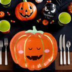 Plato Figura 9" Calabaza C/8