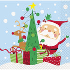 Servilleta CH Colorful Santa C/16