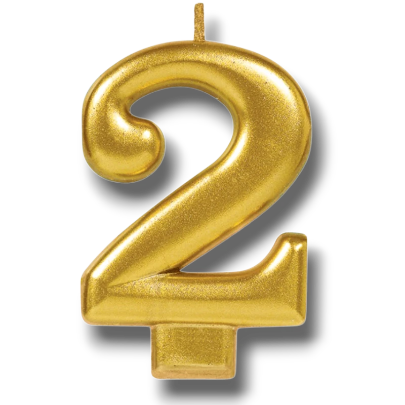 Golden Number Candle 2 C/1