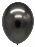 Chrome Balloon Bag 11" Black C/50