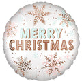 Balloon 18" Satin Merry Christmas C/1