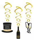 HNY C/1 Spiral Ornaments