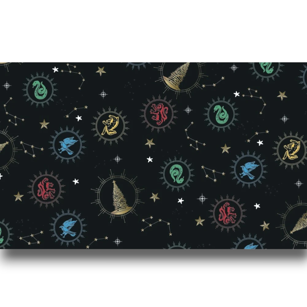 Papel Envoltura Escudos Harry Potter C/1
