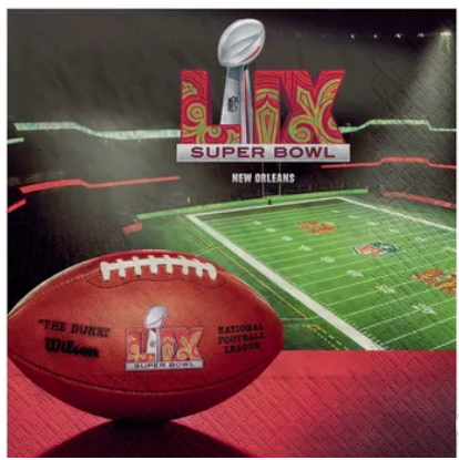 Super Bowl NFL Napkins C/40