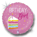 Globo 18" Birthday Girl C/1