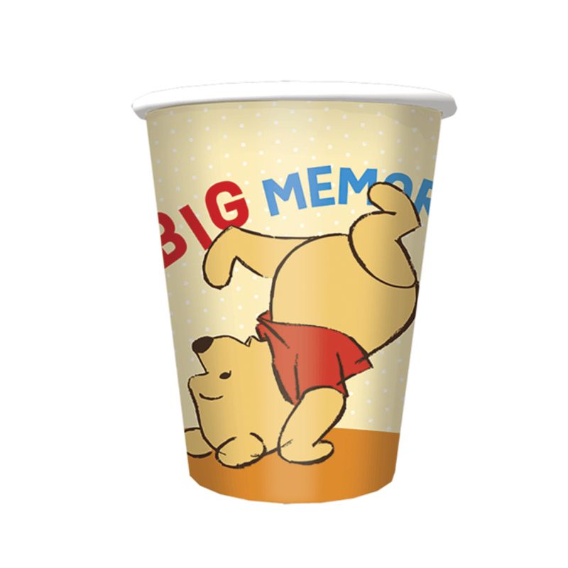 Vaso 7oz Winnie Pooh C/8