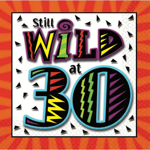 CH Still Wild At 30 C/16 Napkin
