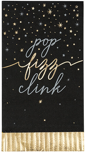 New Year's Disco Rectangular Napkins C/16