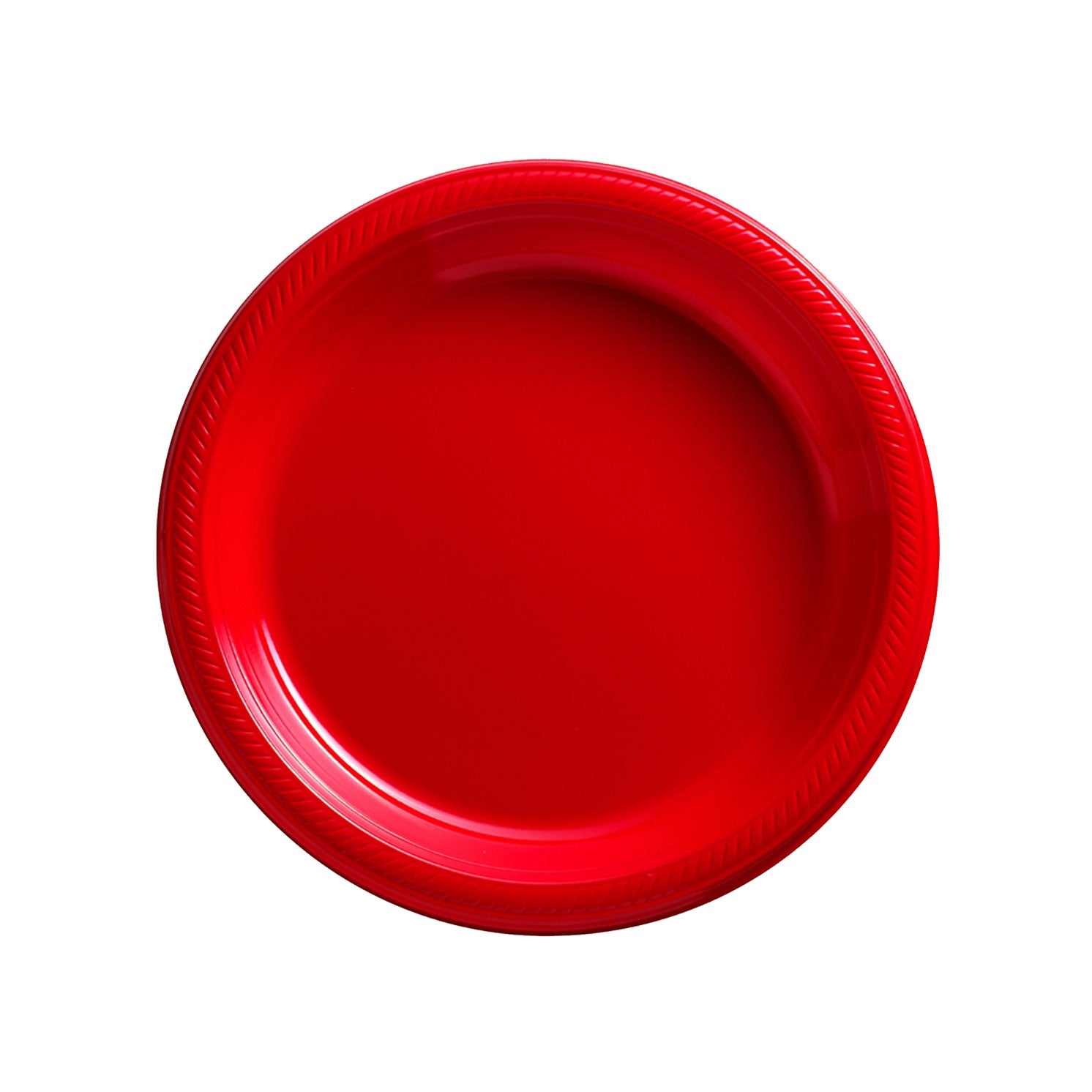 Plato 7" Rojo C/20