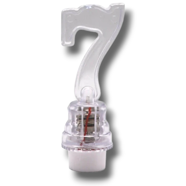 Vela Led Numero 7 C/1