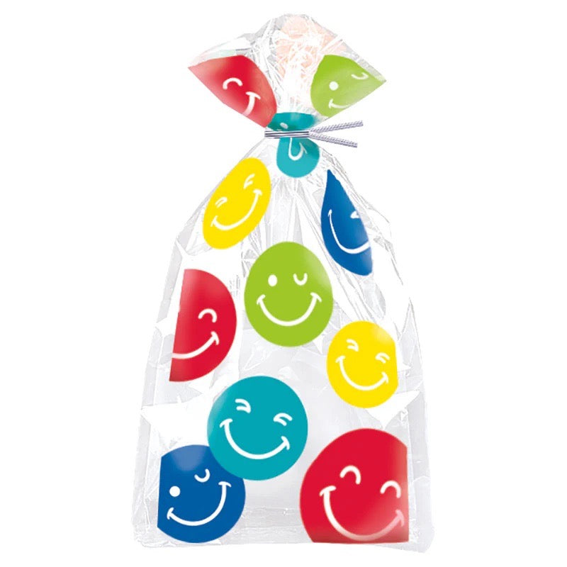 Colorfull Smiles Cellophane Bag C/20