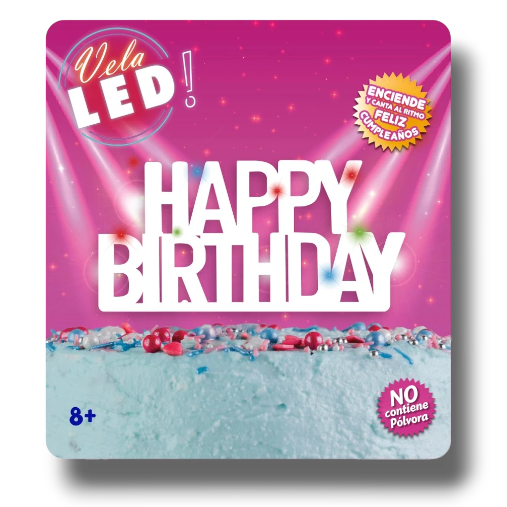 HBD Musical LED Candle C/1