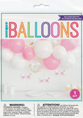 Balloon Arch Kit Pink &amp; White C/1