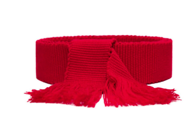Cinturon Rojo Patrio C/1