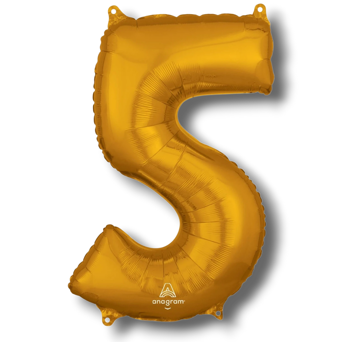 Globo 26" Numero 5 Oro C/1