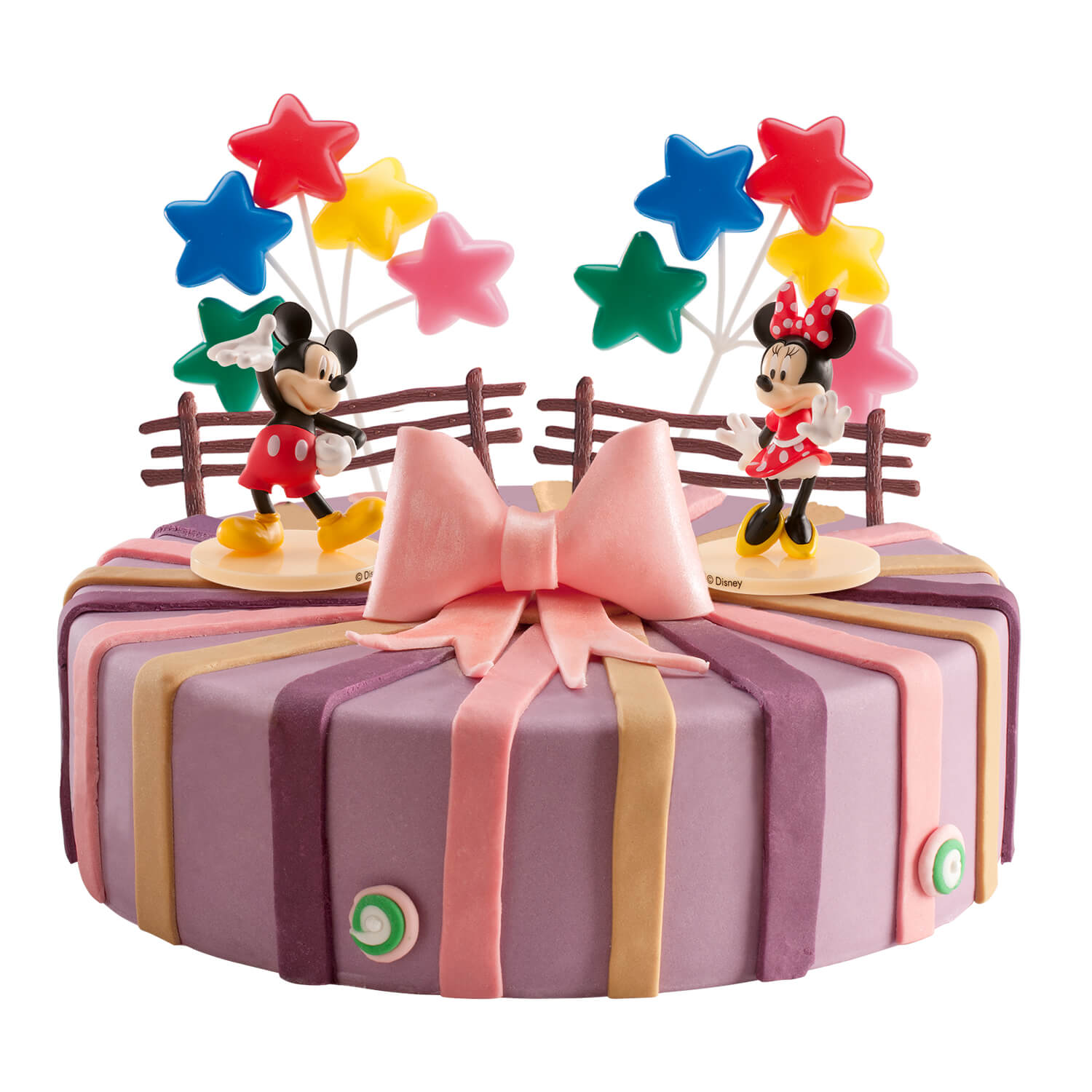 Kit Mickey & Minnie PVC C/1
