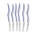 Vela Curva en Espiral Azul C/6