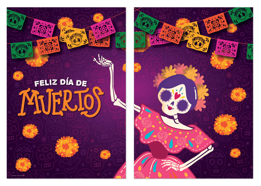 Photo Banner Dia De Muertos C/1