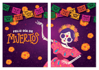 Photo Banner Dia De Muertos C/1