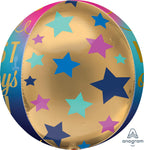 Orbz Birthday Stars And Gold