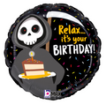 18" Grim Reaper Birthday Balloon C/1