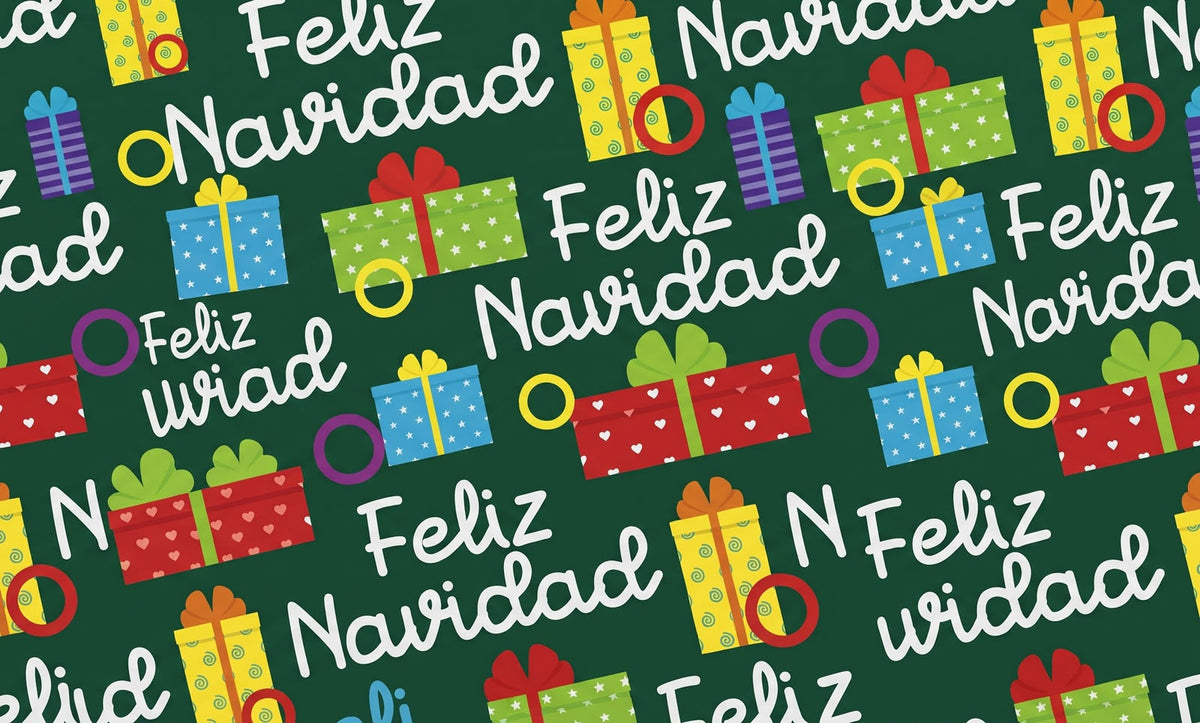 Papel Envoltura Feliz Navidad C/1