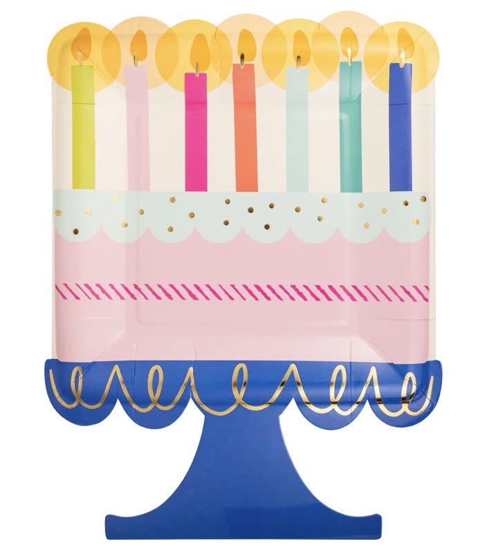 Plato Figura Make A Wish Cake C/12