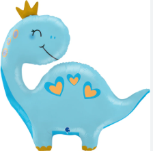 Blue Dinosaur Balloon Figure C/1