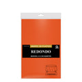 Round Orange Tablecloth C/1