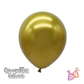 Chrome Balloon Bag 11" Gold C/50