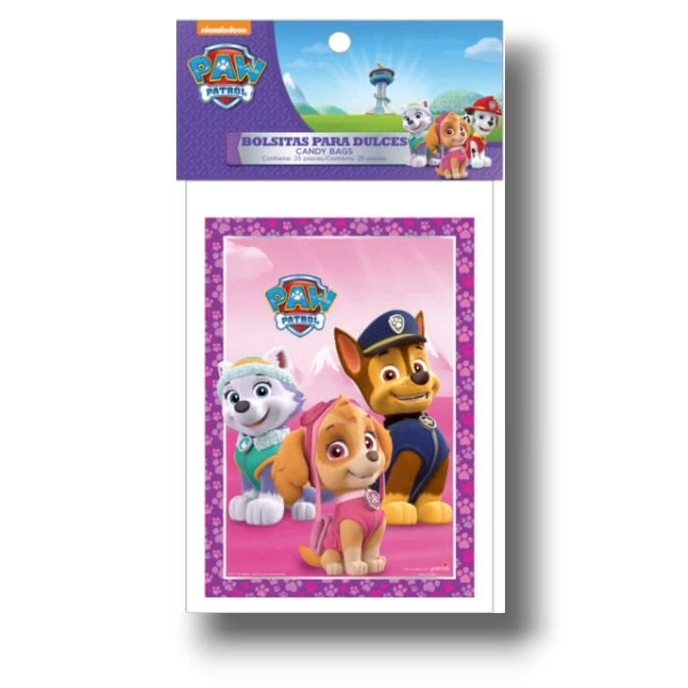 Bolsa Dulcera Paw Patrol Niña C/25