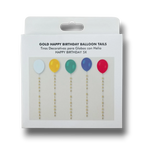 Happy Birthday Foil Strips for Balloon C/5