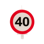 Vela de Cumpleaños 40 C/1