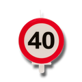 40th Birthday Candle (1 per candle)