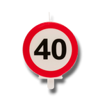 40th Birthday Candle (1 per candle)