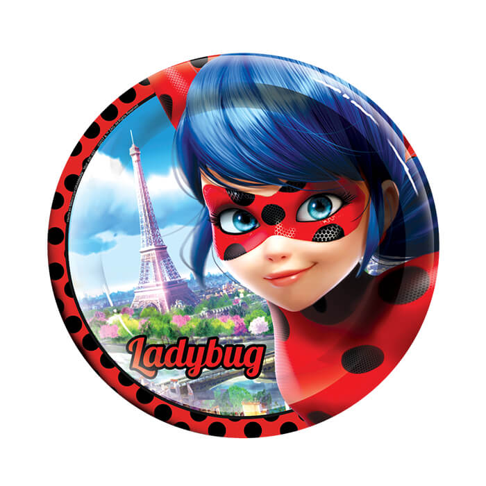 7" Lady Bug Plate C/6