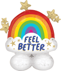 Airloonz Jr Rainbow Balloon Feel Better C/1
