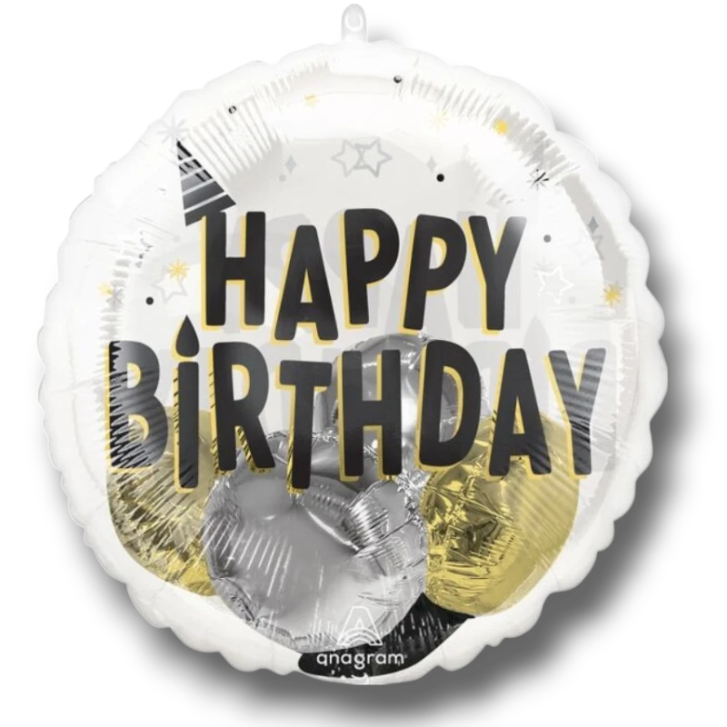 Globo 36" Insiders Birthday Gold C/1