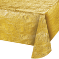 Gold Metallic Tablecloth (1 per set)