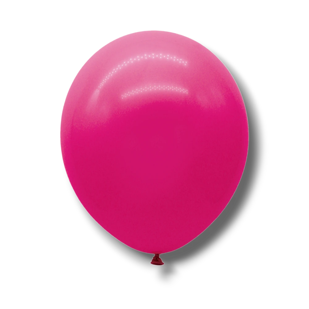 Bolsa De Globos 11" Fucsia French C/50