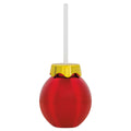 12oz Glass Vibrant Christmas Sphere C/1