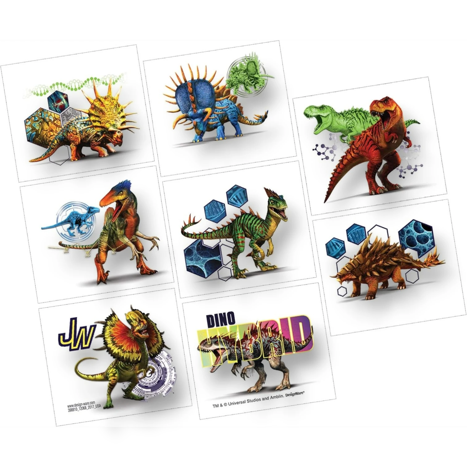Jurassic C/8 Tattoos