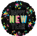 Balloon 18" Glow Happy New Year C/1