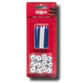 Football Birthday Candle (12 Count)