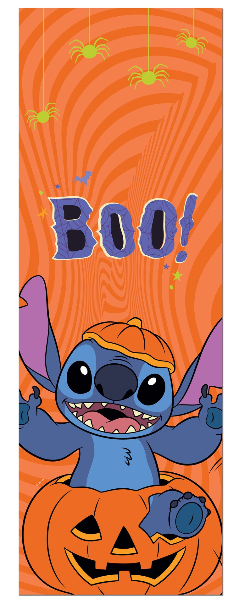 Decoracion Para Puerta Halloween Stitch C/1